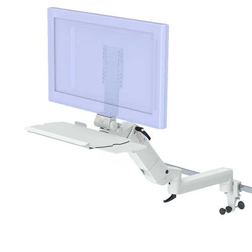 Tragarm flexion-port fuer PDMS doppelt an Normschiene von iTD Tragarm flexion-port fuer PDMS doppelt an Normschiene von iTD