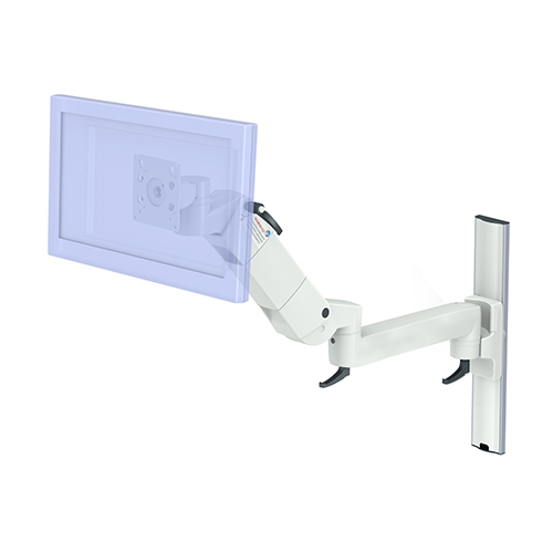 Medical mounting arm flexion-port with vesa adaption with rotation from iTD