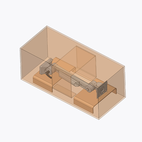 Pre-assembled medical mounting arm mf-port from iTD