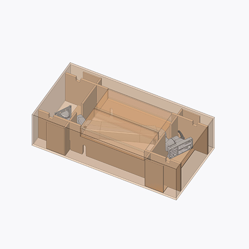 Vormontierter Tragam flexion-port von iTD