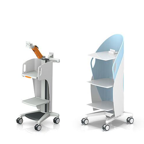 Customized casing of a medical cart from iTD