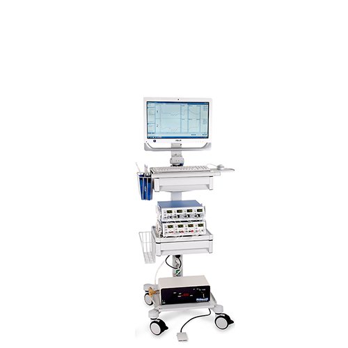 Medical cart uni-cart for measuring lung function from iTD