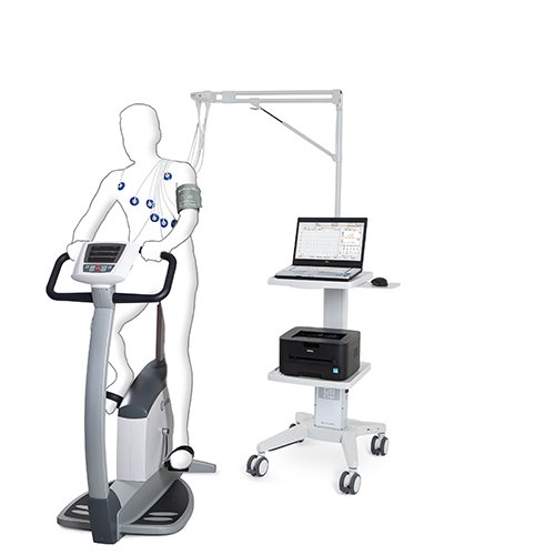 Medical cart vexio-cart for exercise ECG from iTD