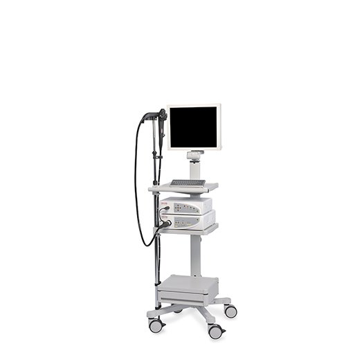 Medizinischer Geraetewagen uni-cart fuer flexible Endoskopie von iTD